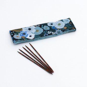 Preview: Nadelgarage Garden Party schwarz/blau für 20 cm Nadelspiel